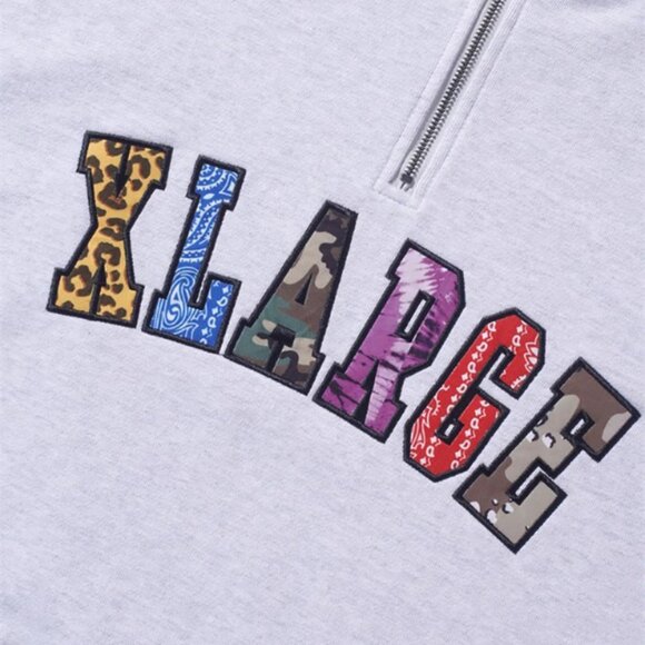 Half Zip Pullover Sweati XLARGE Men's - Picture 4 of 7